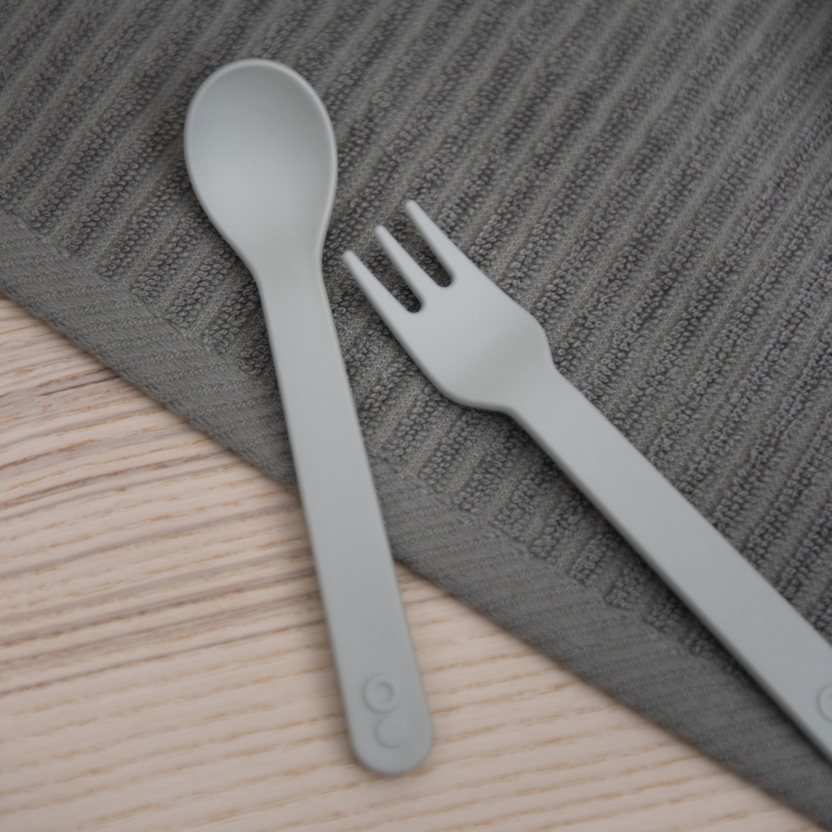 PLA spoon/fork 2-pack - Olive